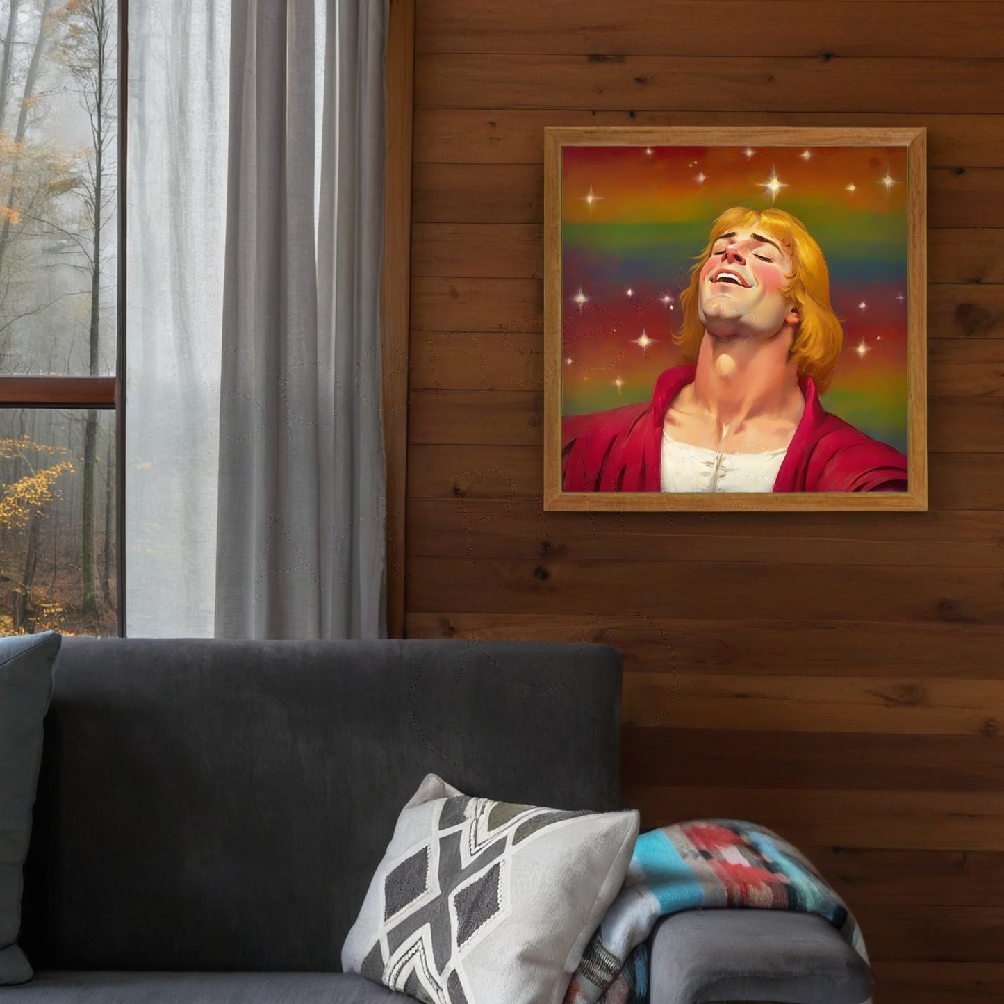 He-Man Heyeyey Meme Art Print