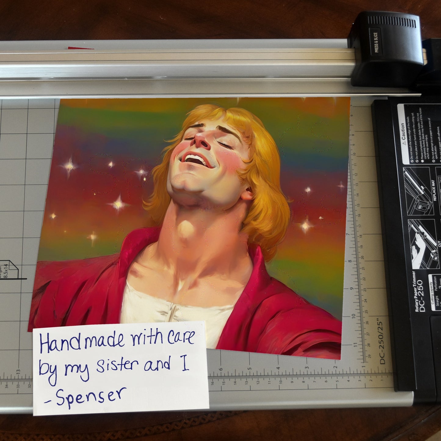 He-Man Heyeyey Meme Art Print